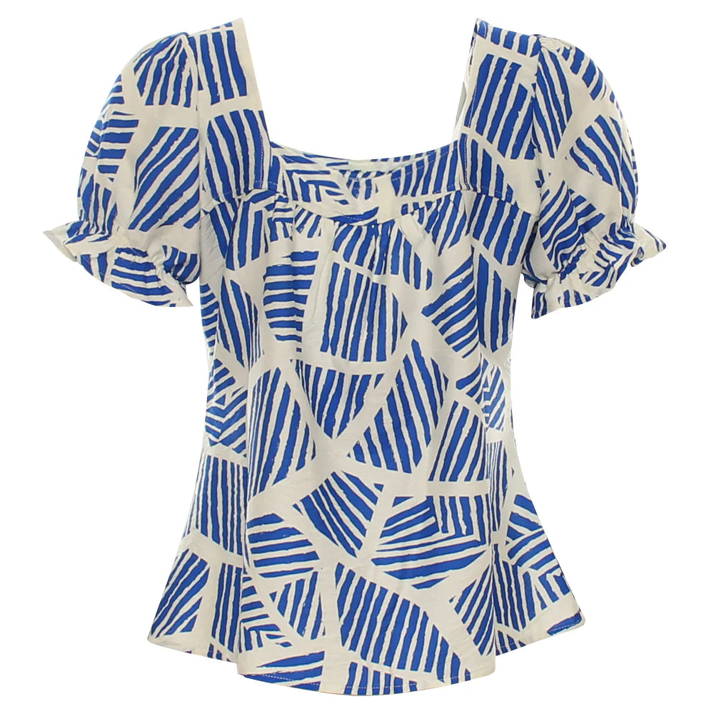 Dolly Top Blue