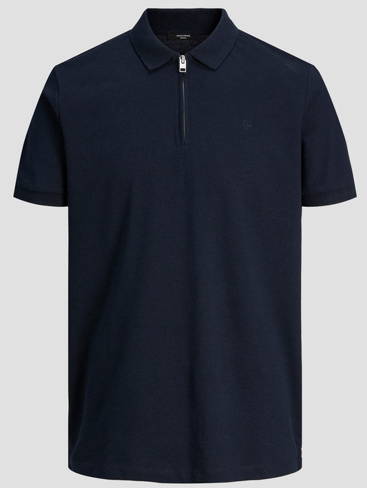 Johnny Half Zip Polo Night Sky