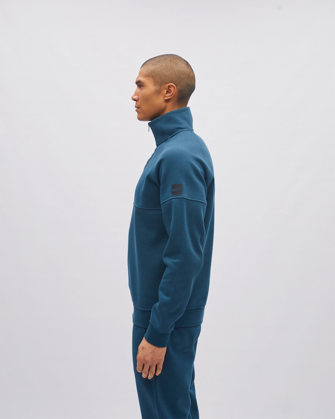 Hatcher Half Zip Ocean Teal