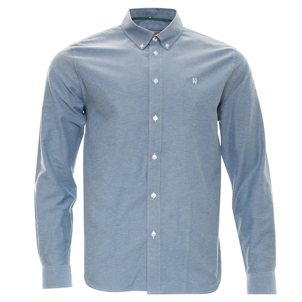 Jagger Oxford Shirt Denim Melange