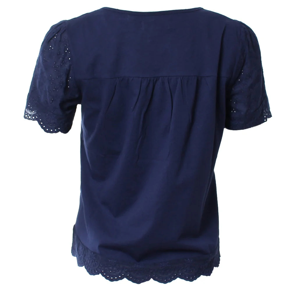 Selma Top Navy