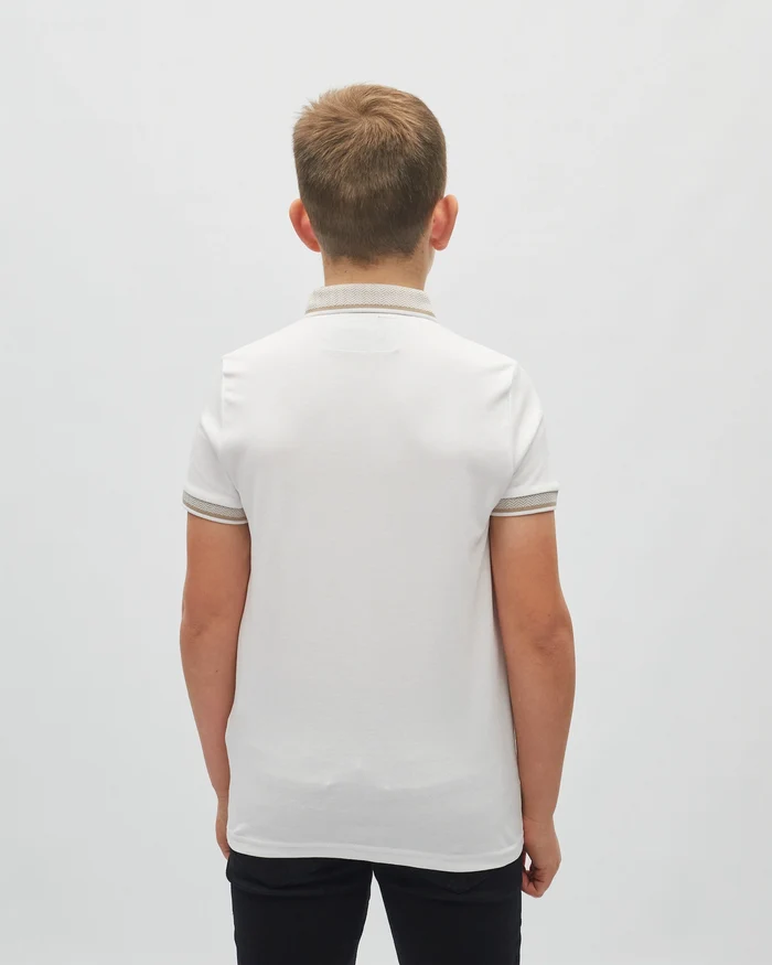 Nixon Boy White Polo