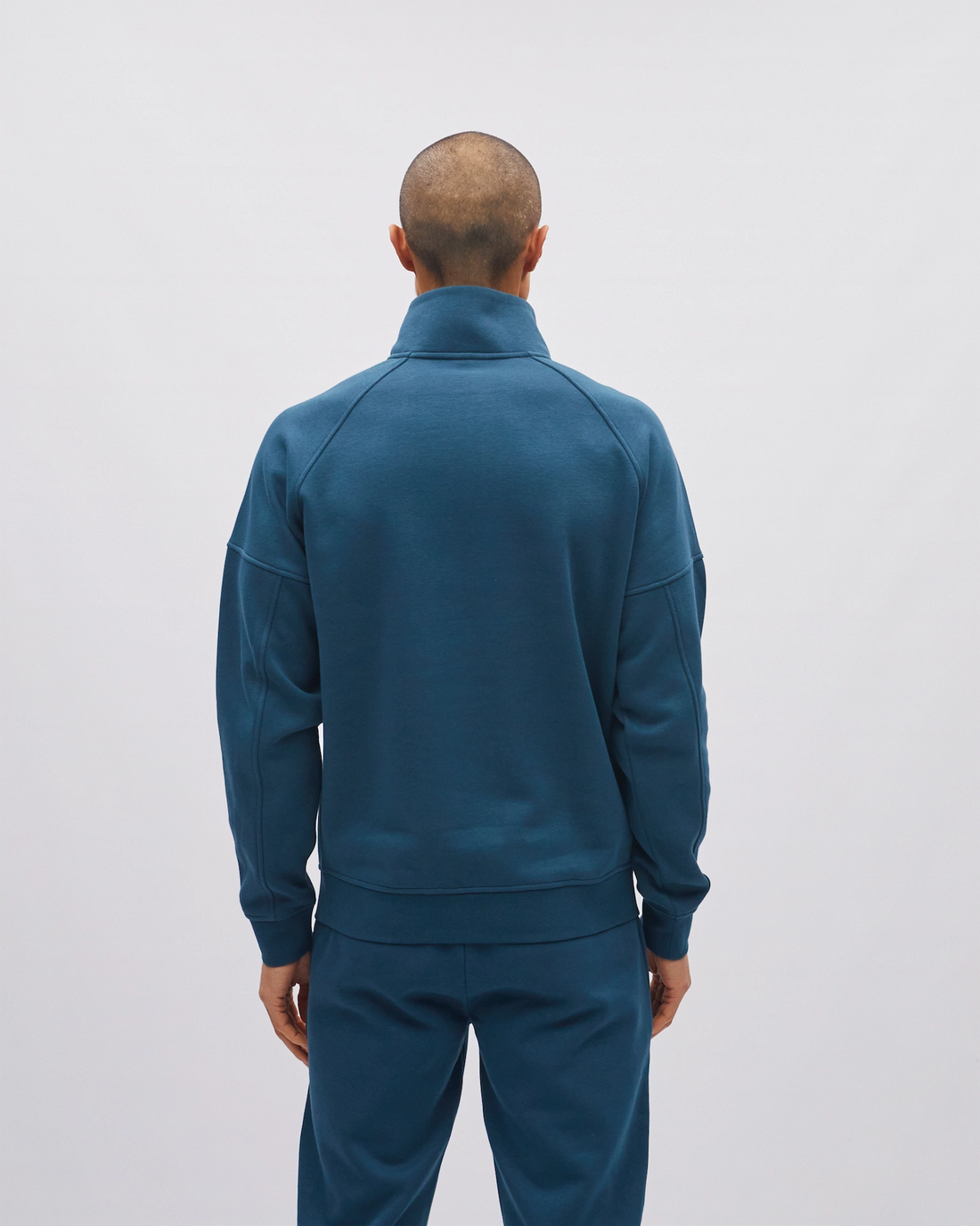 Hatcher Half Zip Ocean Teal