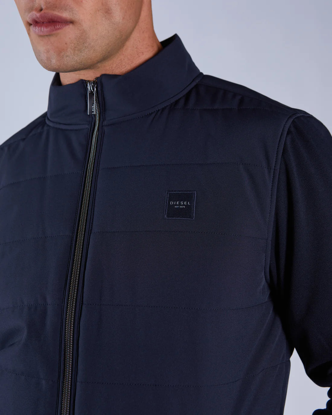 Diego Hybrid Jacket Midnight Blue