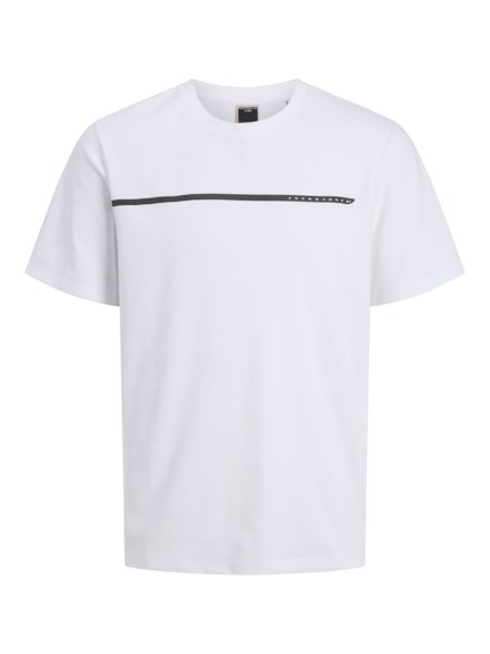 FUSION FULL BRANDING TEE SS CREW Bright White