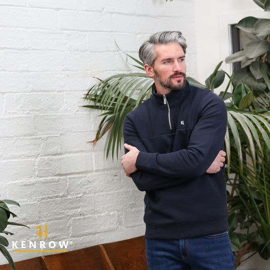 Phoenix Half Zip Navy