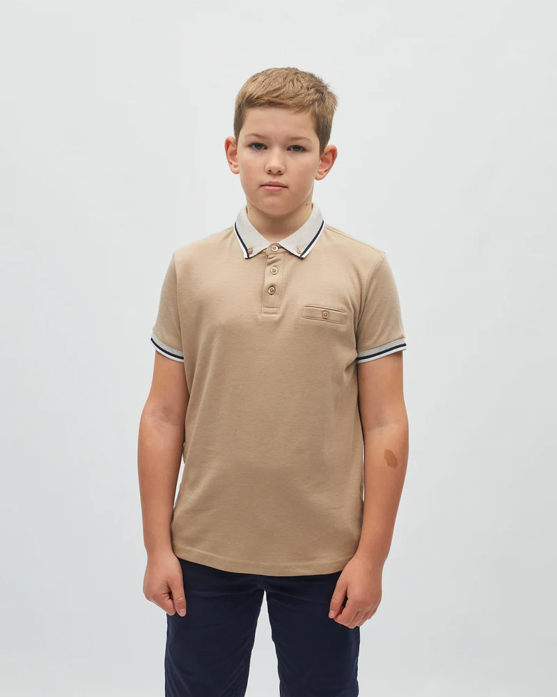 Nixon Boys Polo Sand