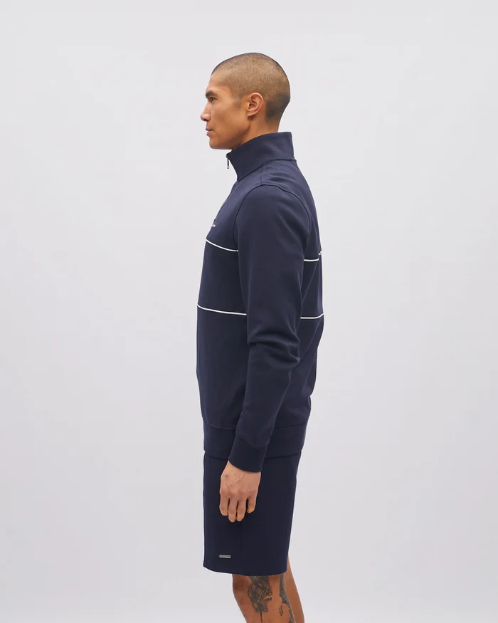 Simon Half Zip Midnight Blue