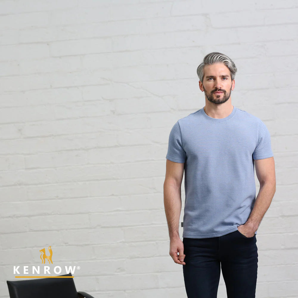 Kenny Tee Blue Melange
