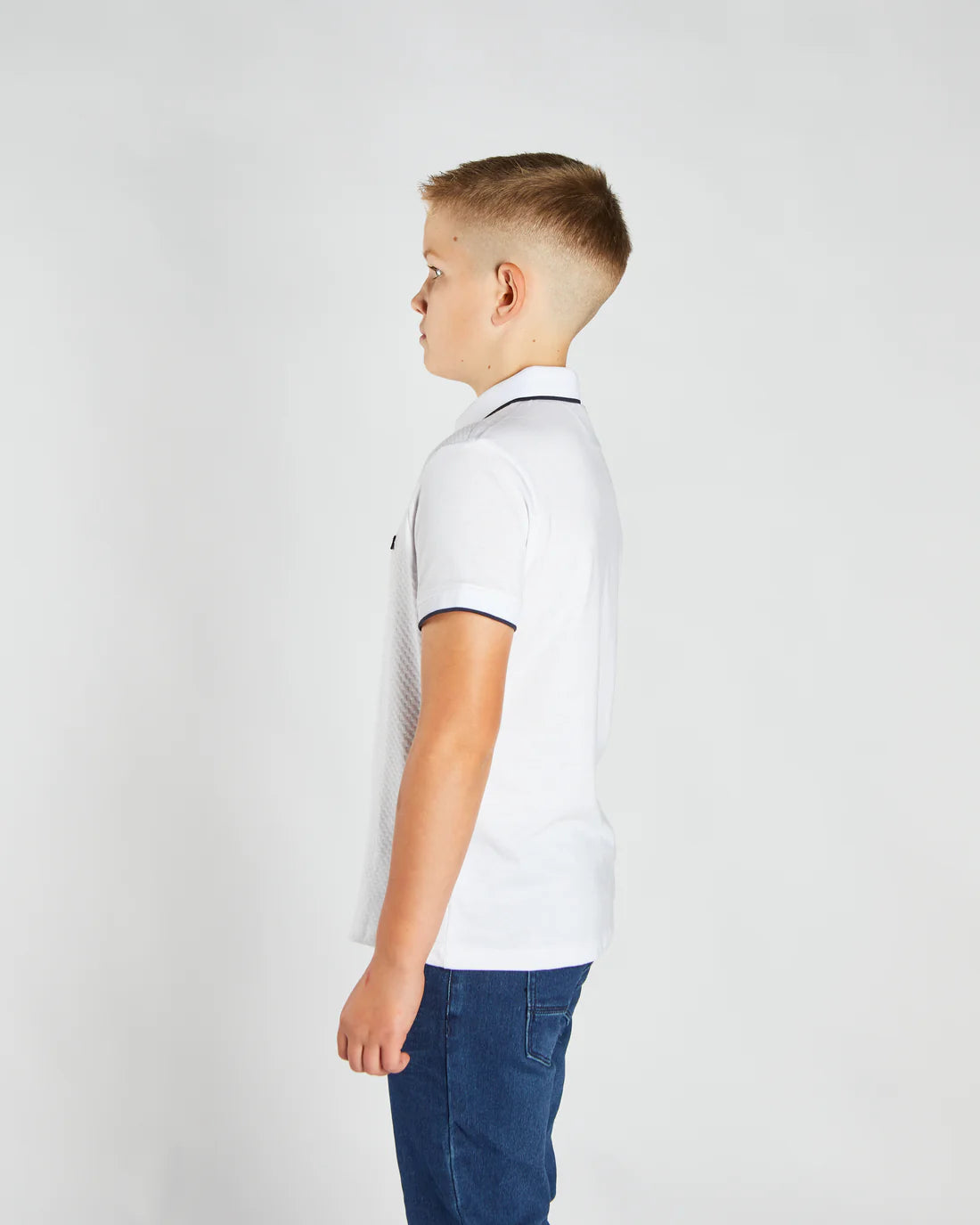 Milo Boys Polo White