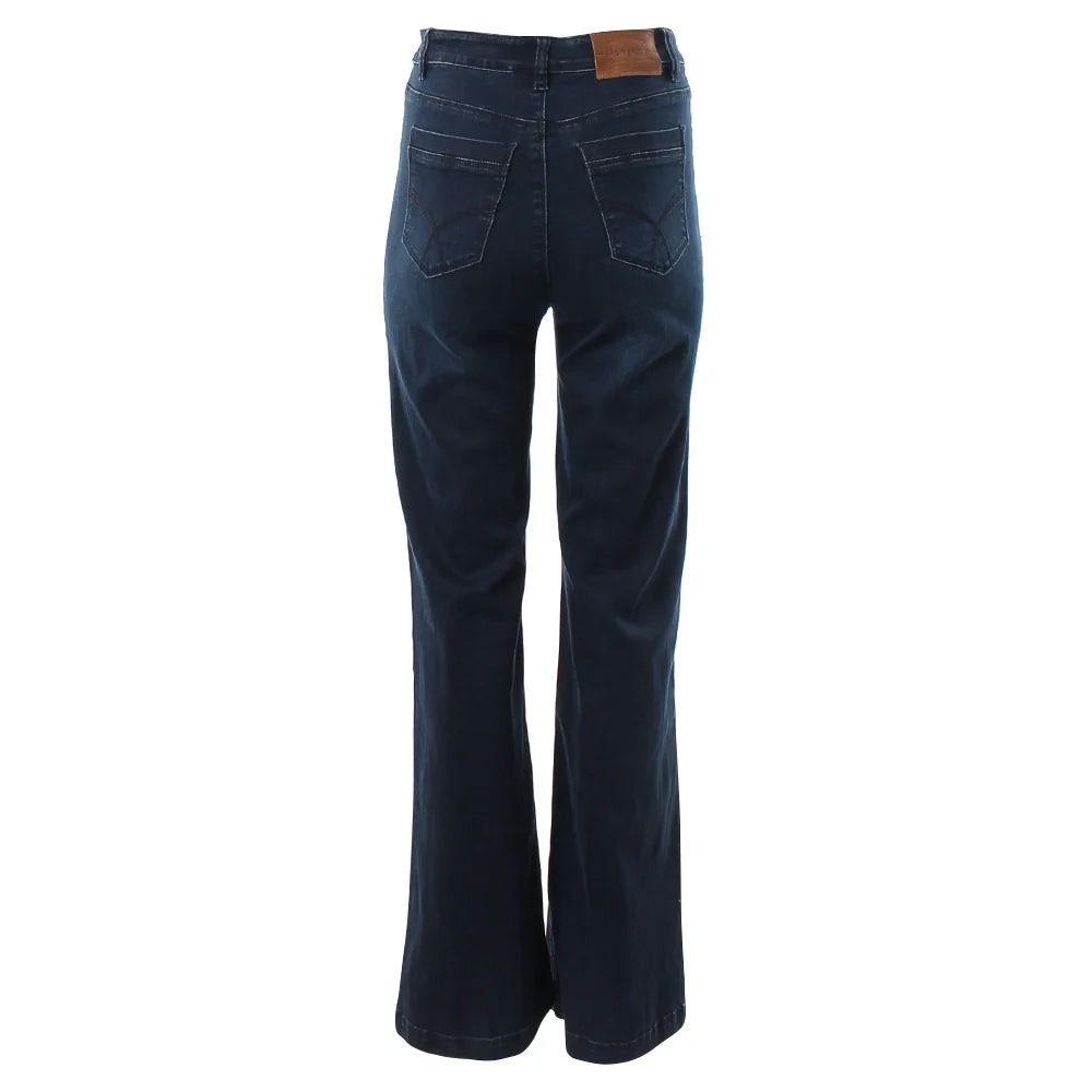 Percy Wide Leg Jean Deep Indigo