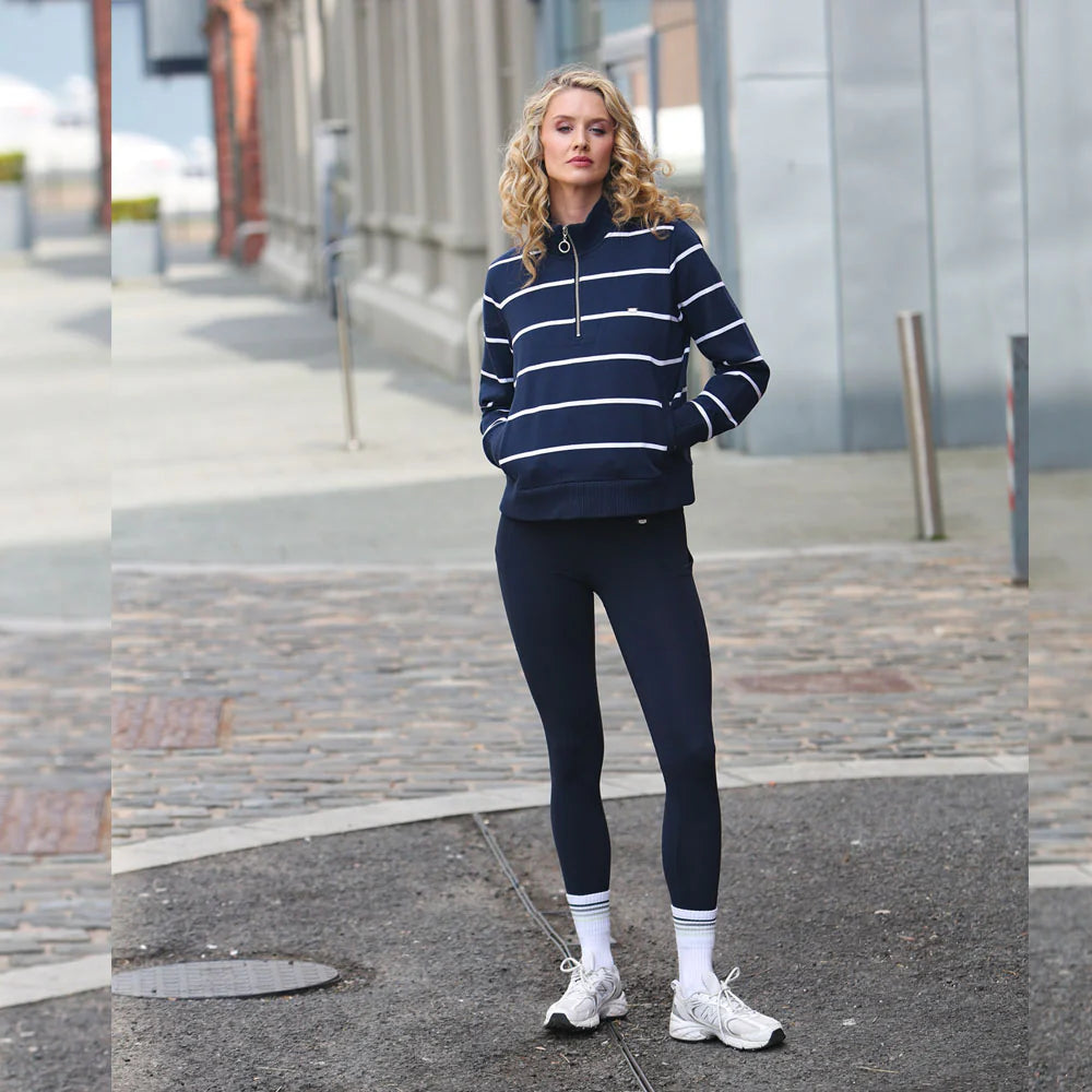 Molly Half Zip Navy