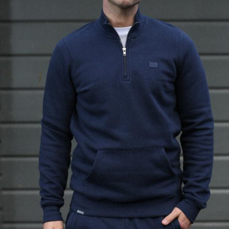 Kevin 1/2 Zip Navy