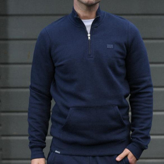 Kevin 1/2 Zip Navy