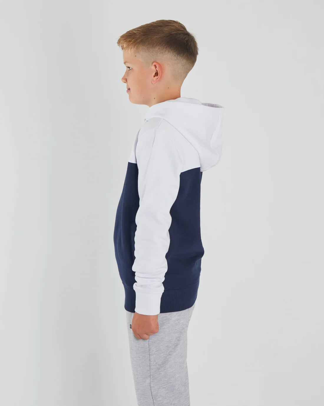 Adi Hood Boys White/Navy