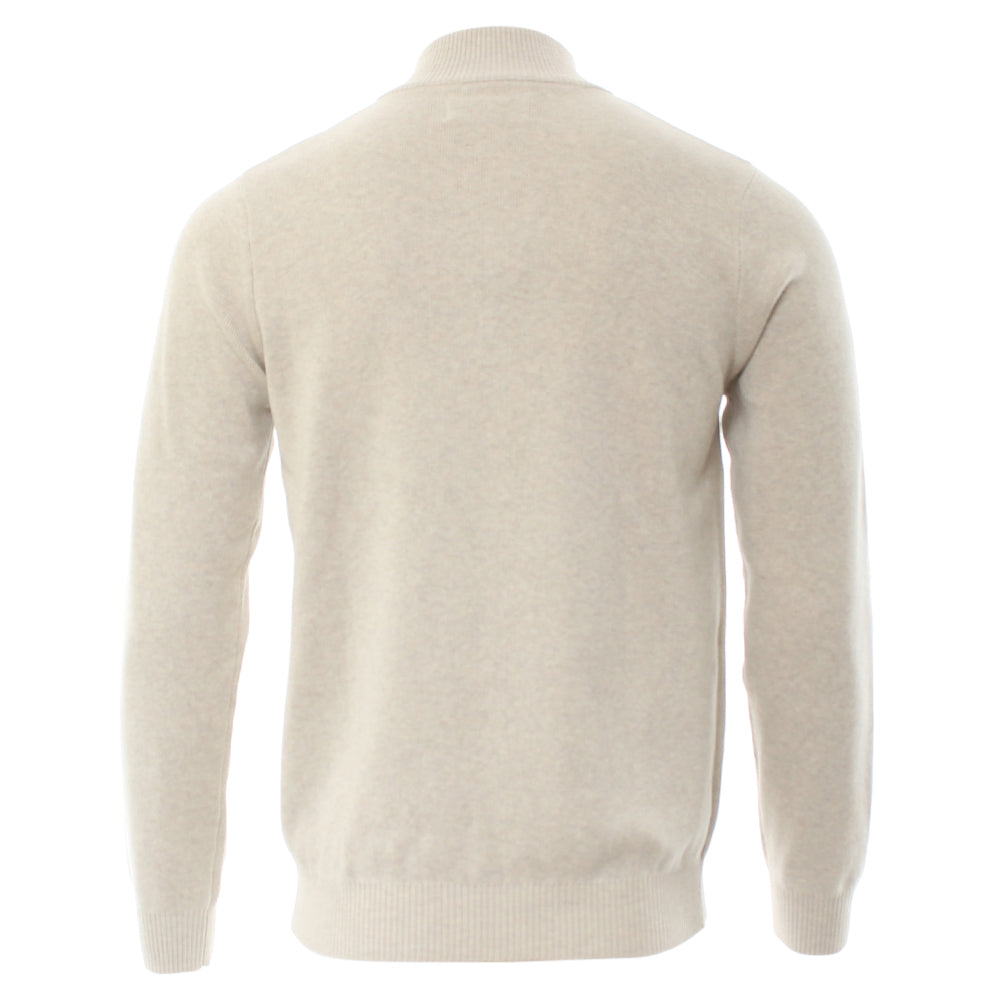 Jason Half Zip Sweat Putty