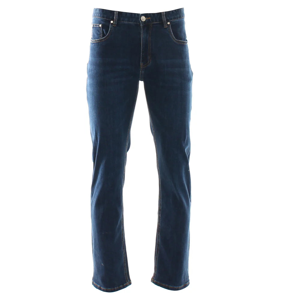 Clark Straight Jean Mid Blue