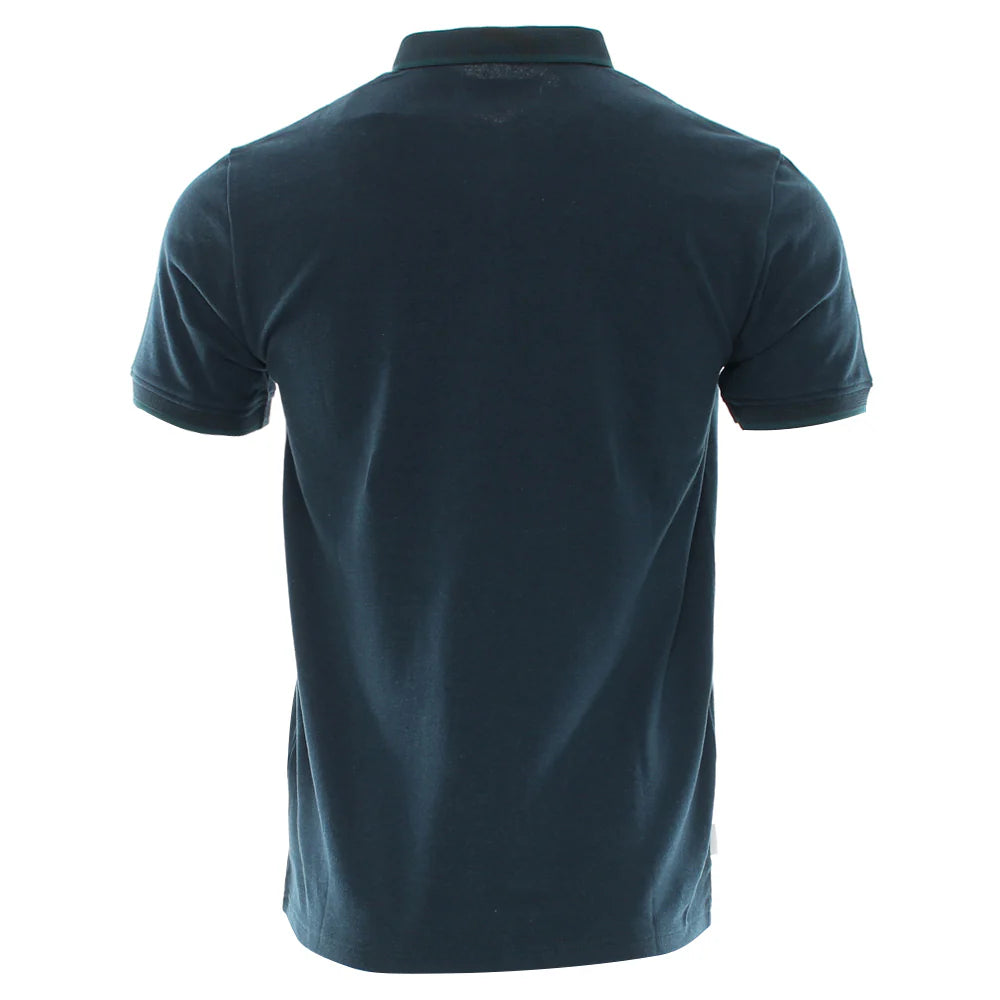 Pedro Polo Teal Birdseye