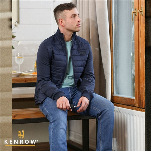 Keefe Zip Through Navy