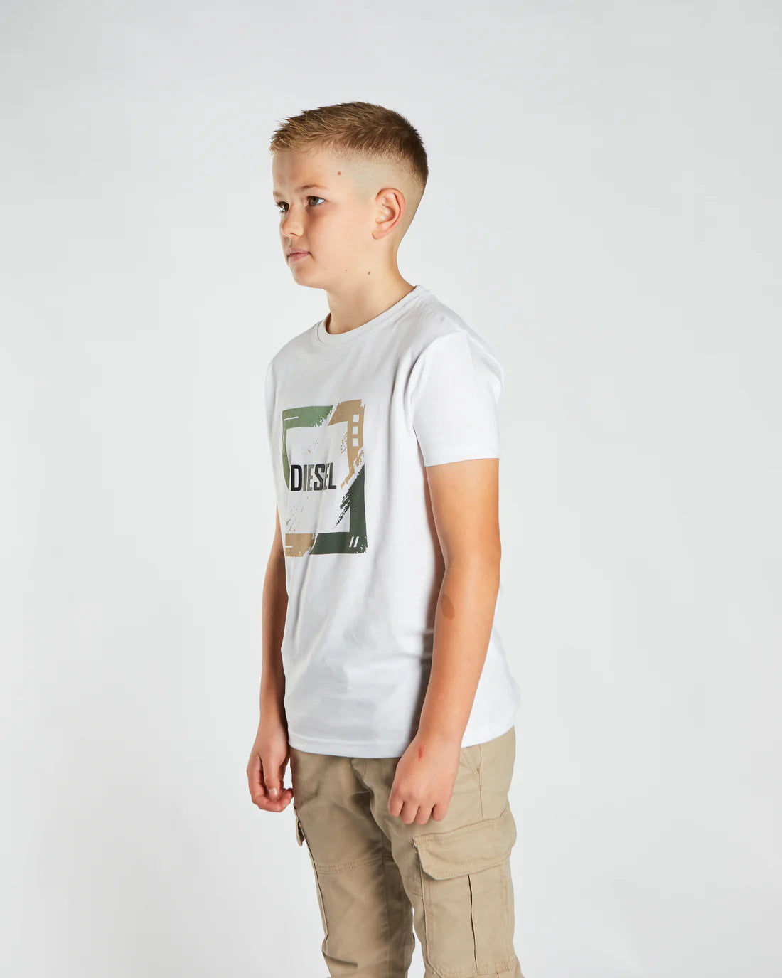 Jon Boys Tee White
