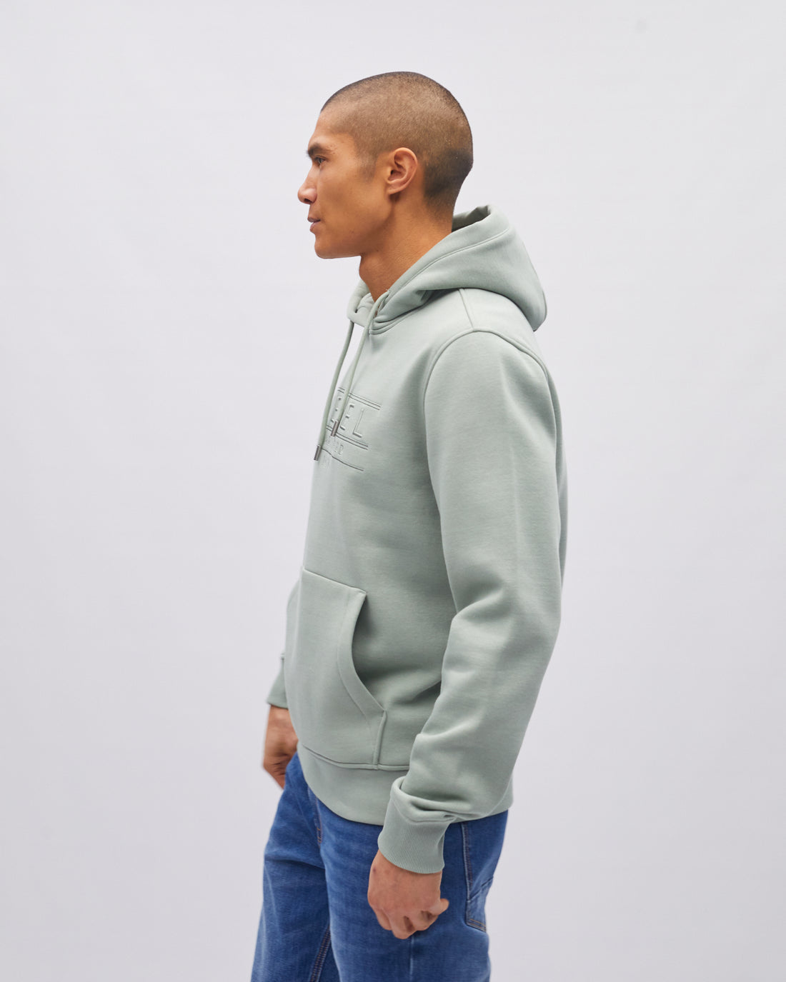 Salvatore Hoodie Tidal Green