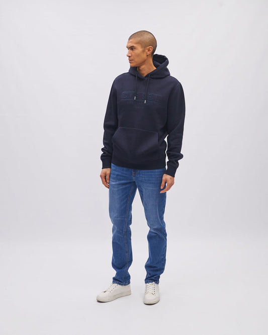 Salvatore Hoodie Midnight Blue