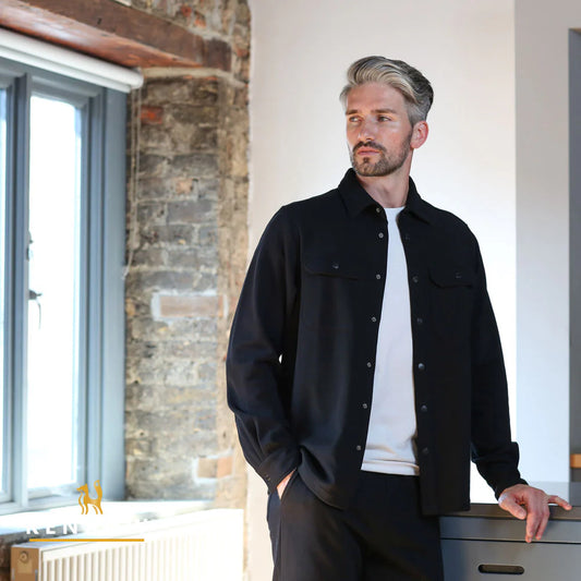 Porter Overshirt Black