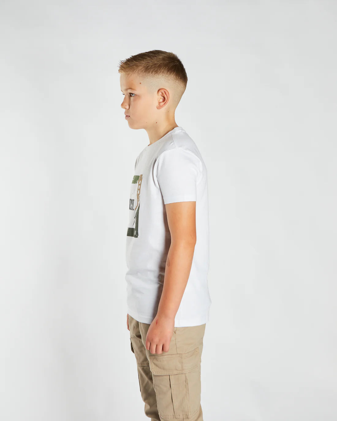 Jon Boys Tee White