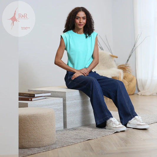 Claudia Top Turquoise