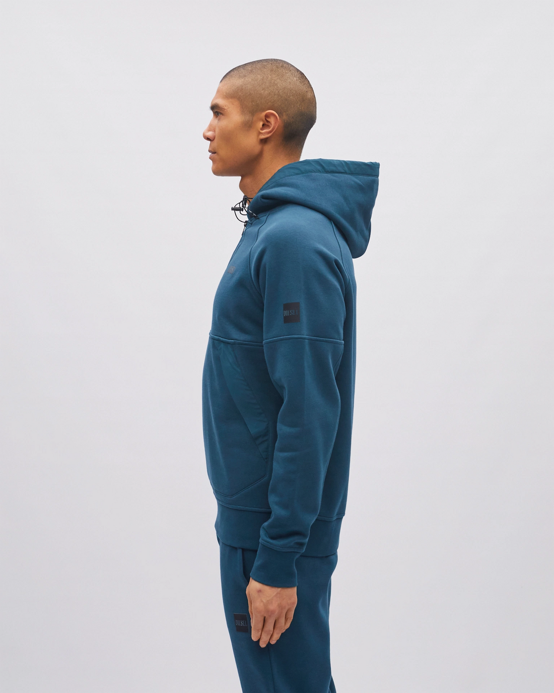 Harvey Hoodie Ocean Teal