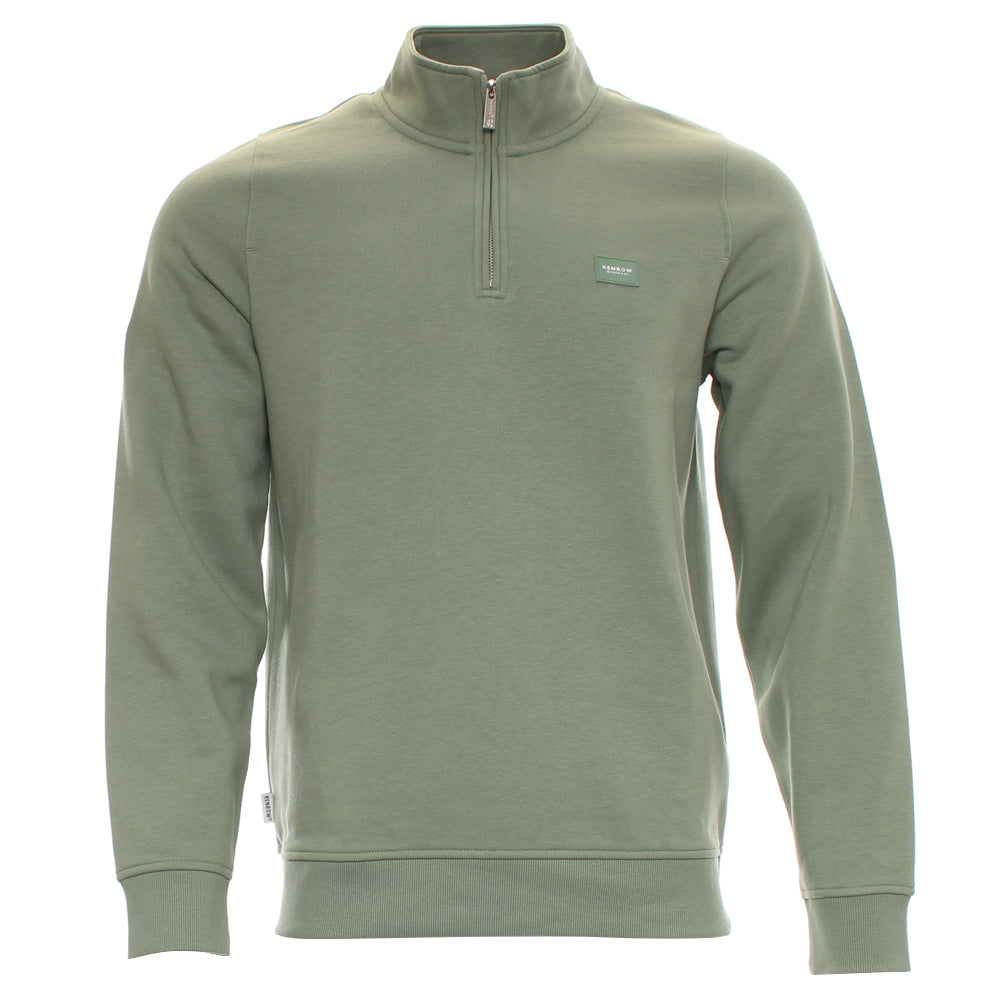 Damon Half Zip Basil