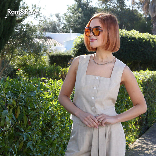 Edlyn Waistcoat Sand