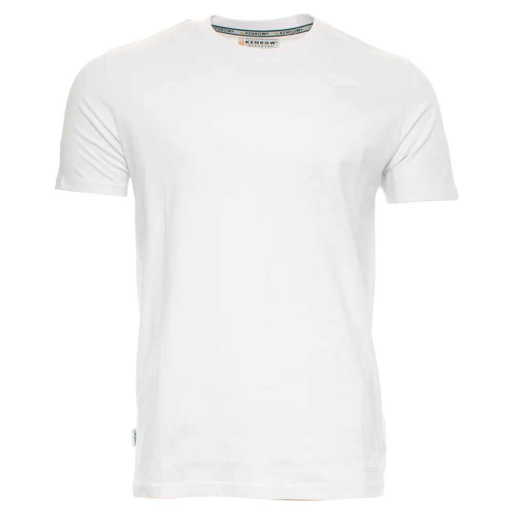 Jax Brushed Tee White