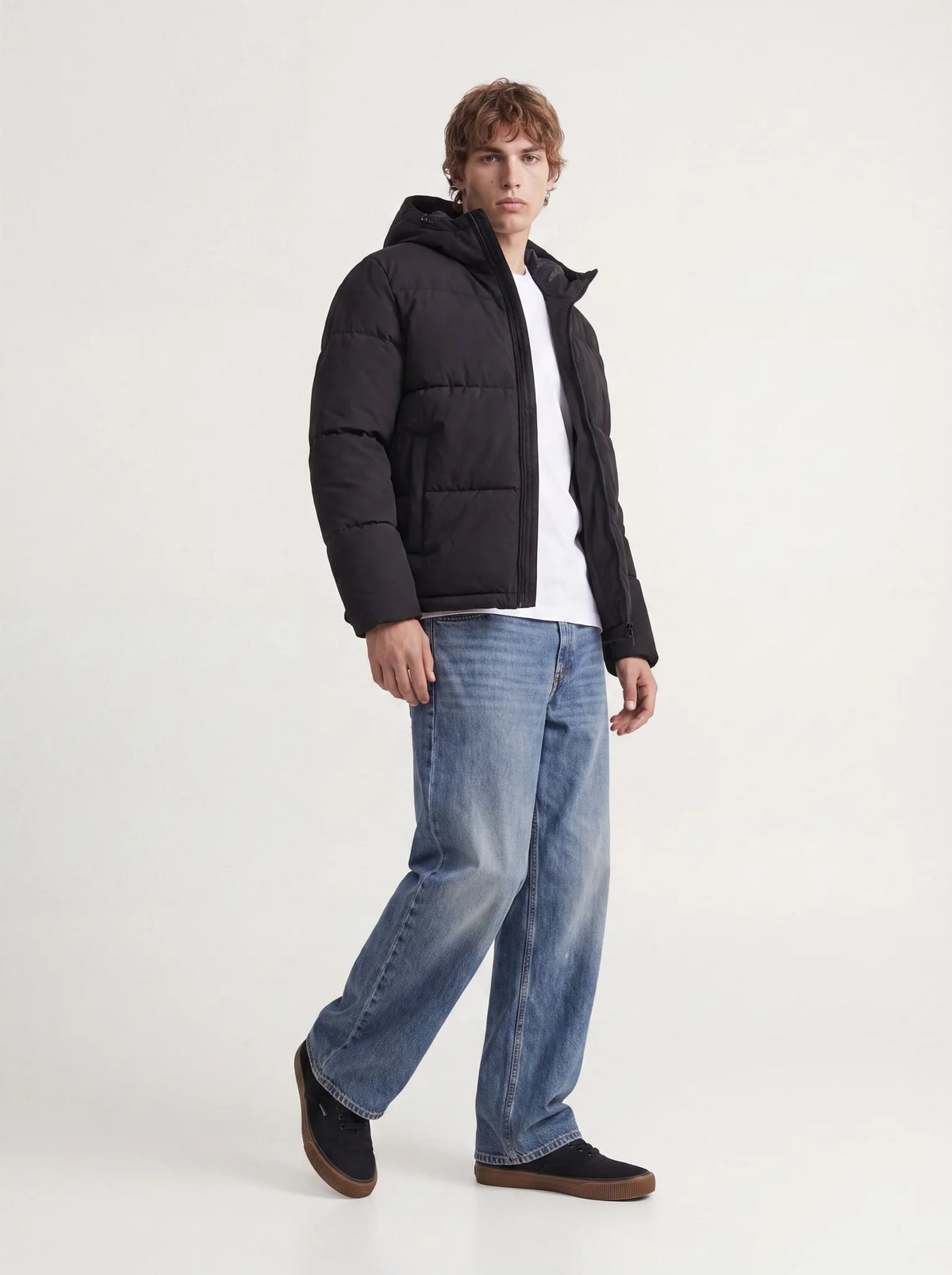 Galaxy Puffer Jacket - Black