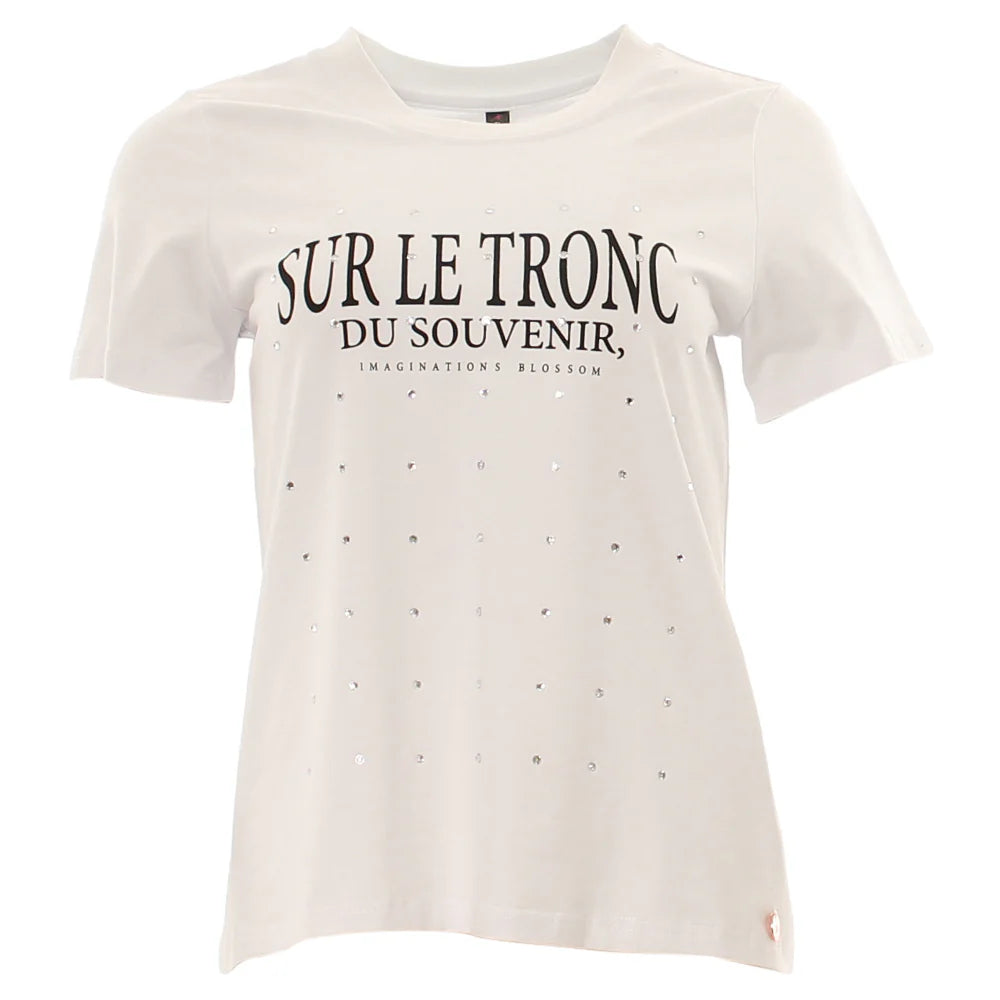 Joanna Tee Optic White