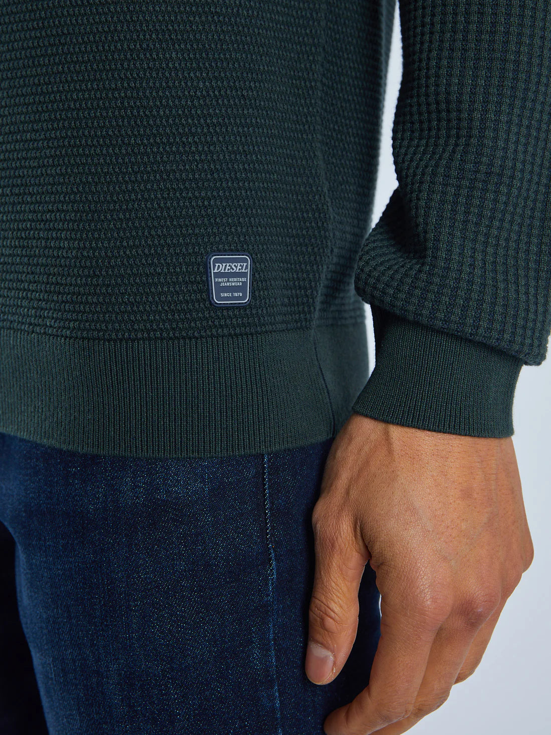 Samson Sweater Workwear Green Marl