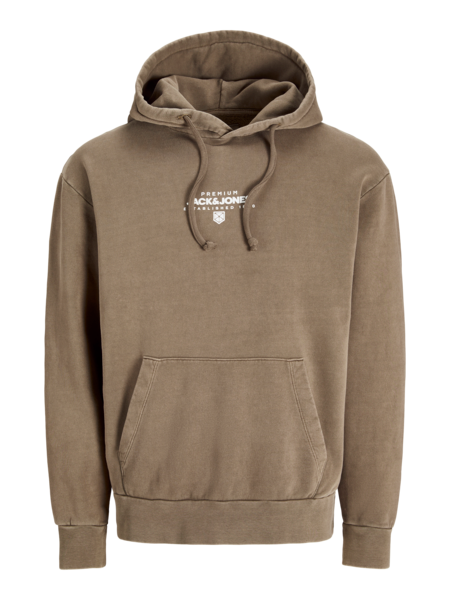 Bluaxton Sweat Hood Walnut