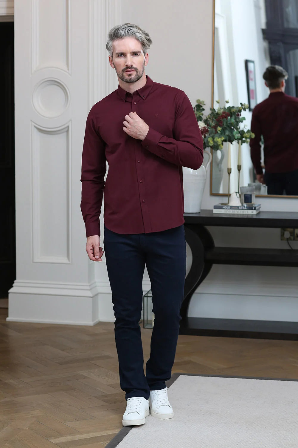 Fritz Shirt Maroon