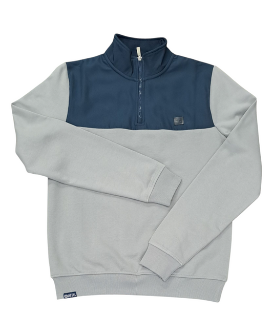 Felix Half Zip Grey