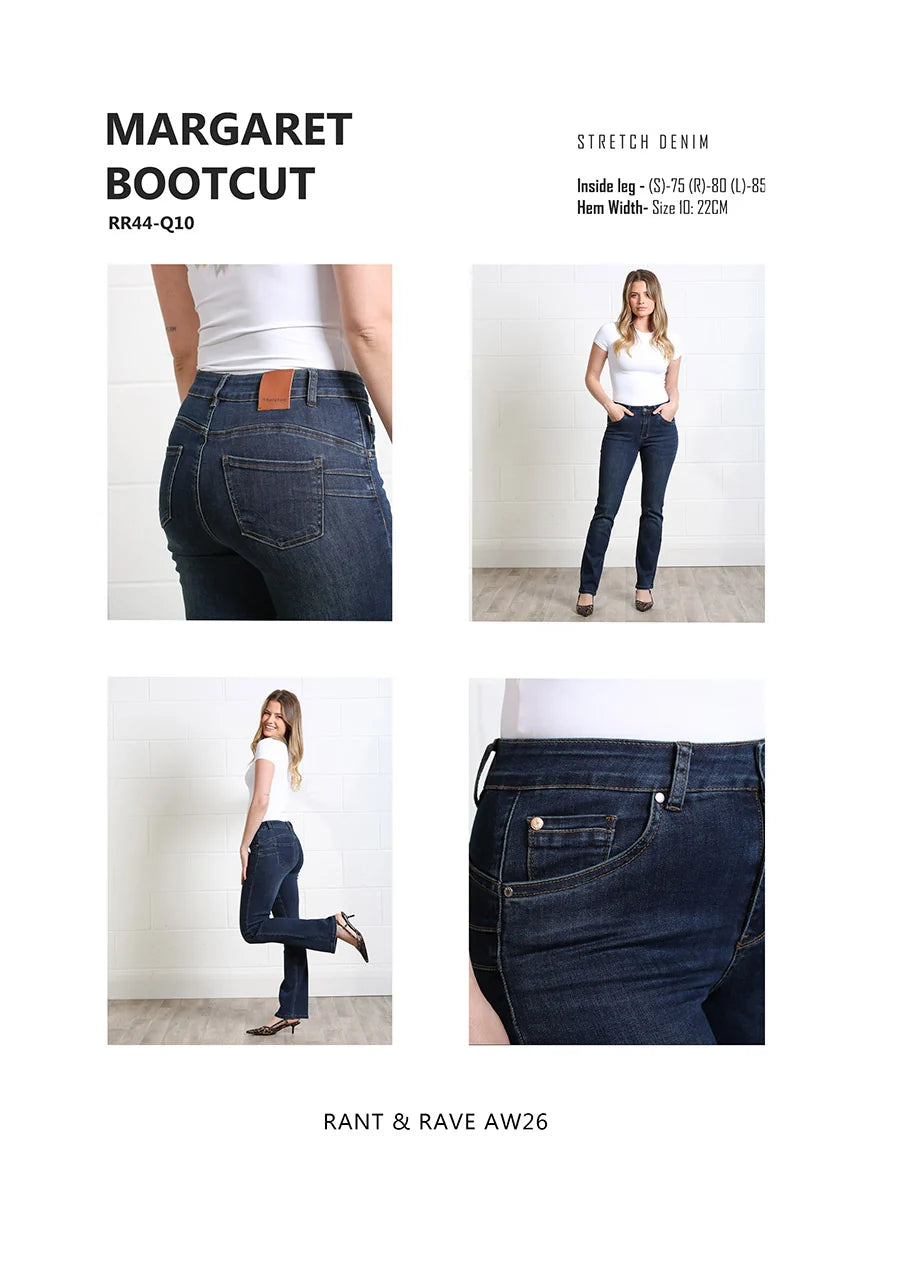 Margaret Bootcut Jean Mid Blue