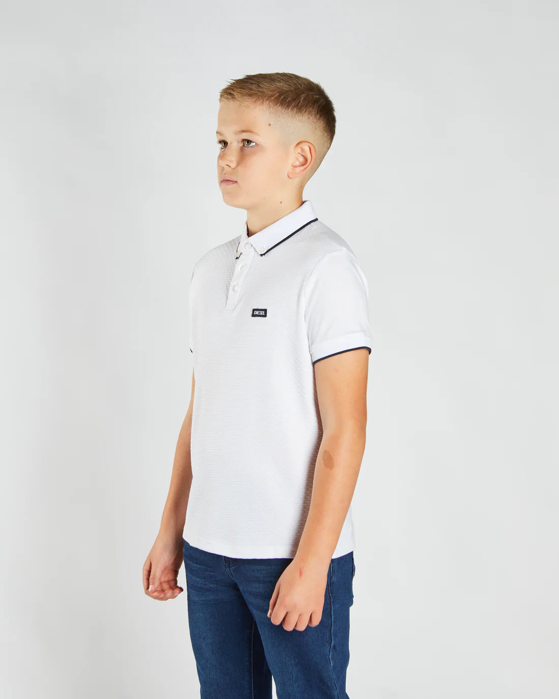 Milo Boys Polo White