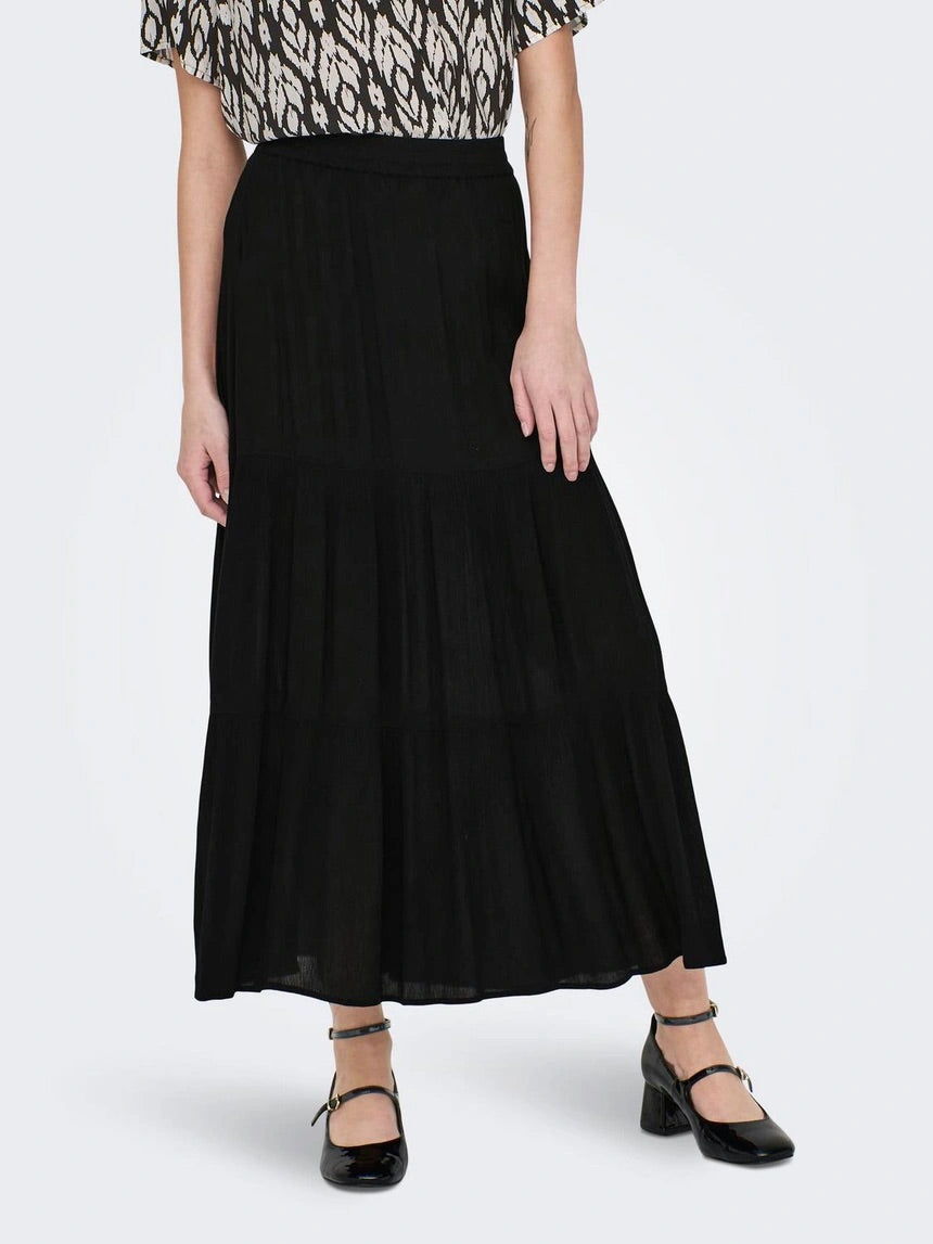 Onlmikka Life Long Skirt Black