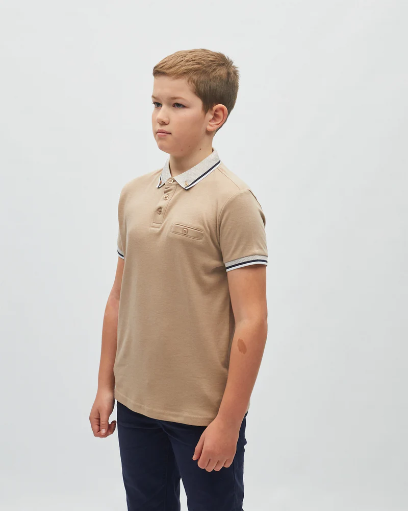 Nixon Boys Polo Sand