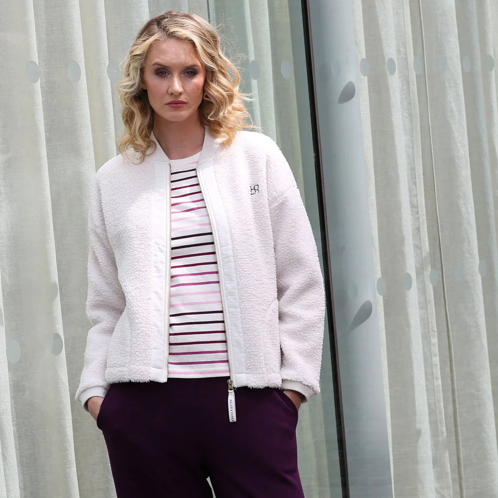 Heidi Borg Bomber Jacket Cream