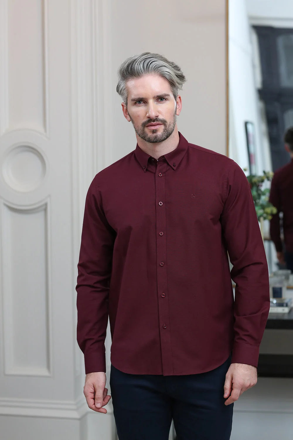 Fritz Shirt Maroon