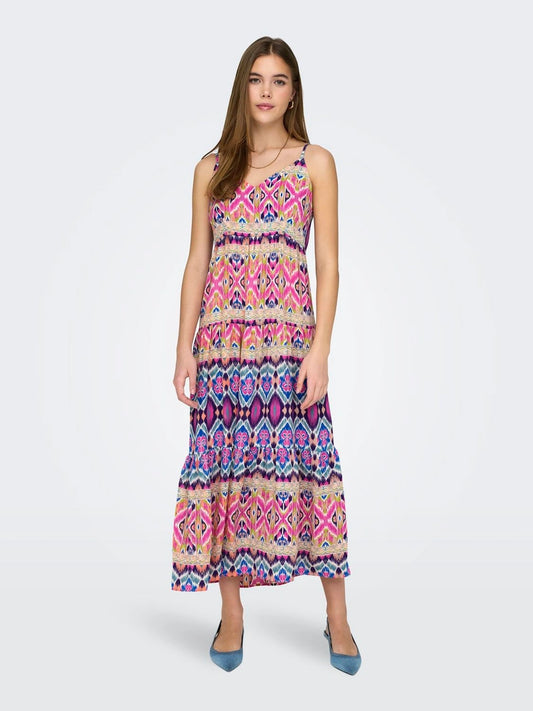 Alma Strap Long Dress