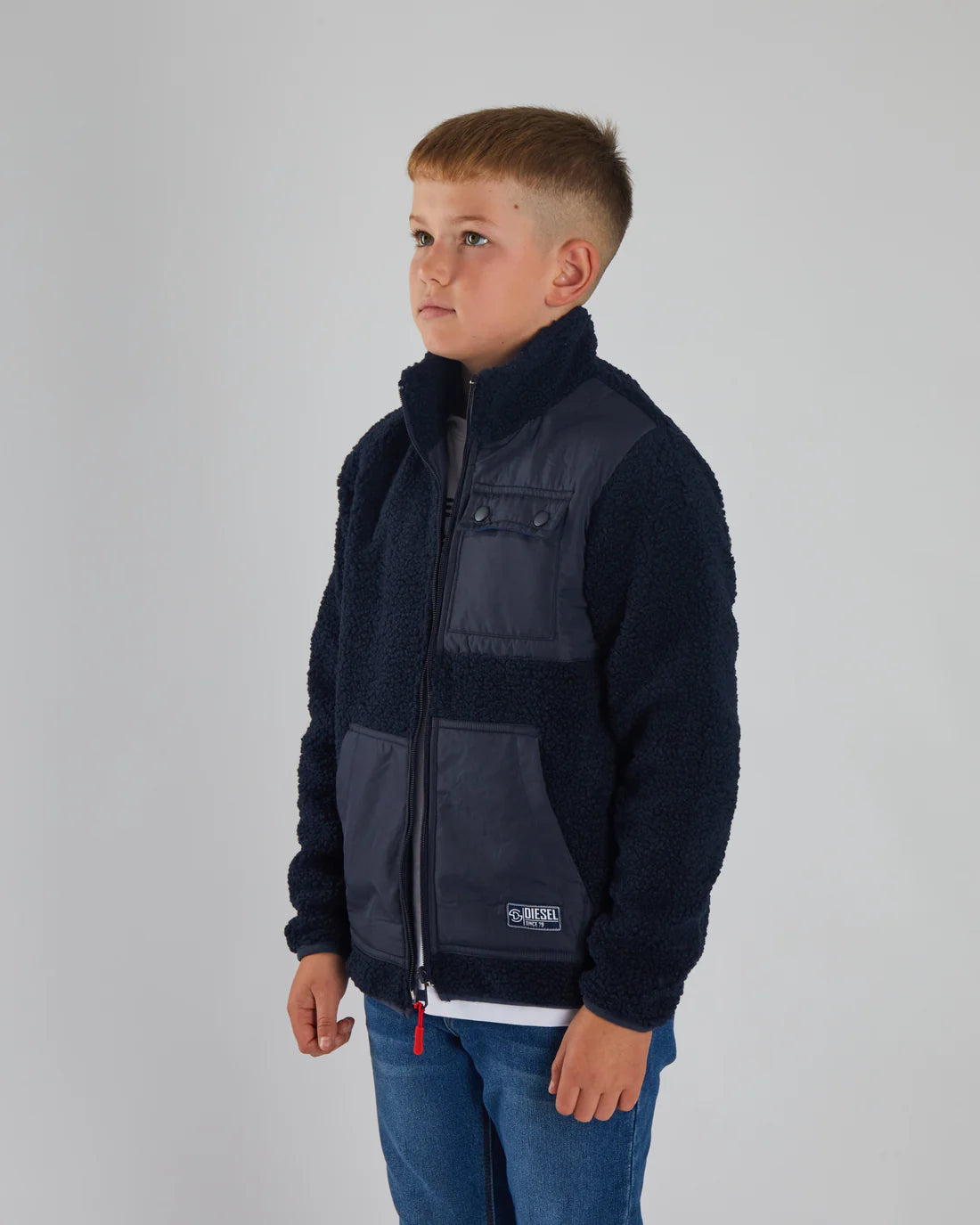 Harper Borg Fleece Navy