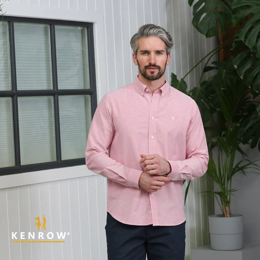 Jagger Oxford Shirt Brick Melange