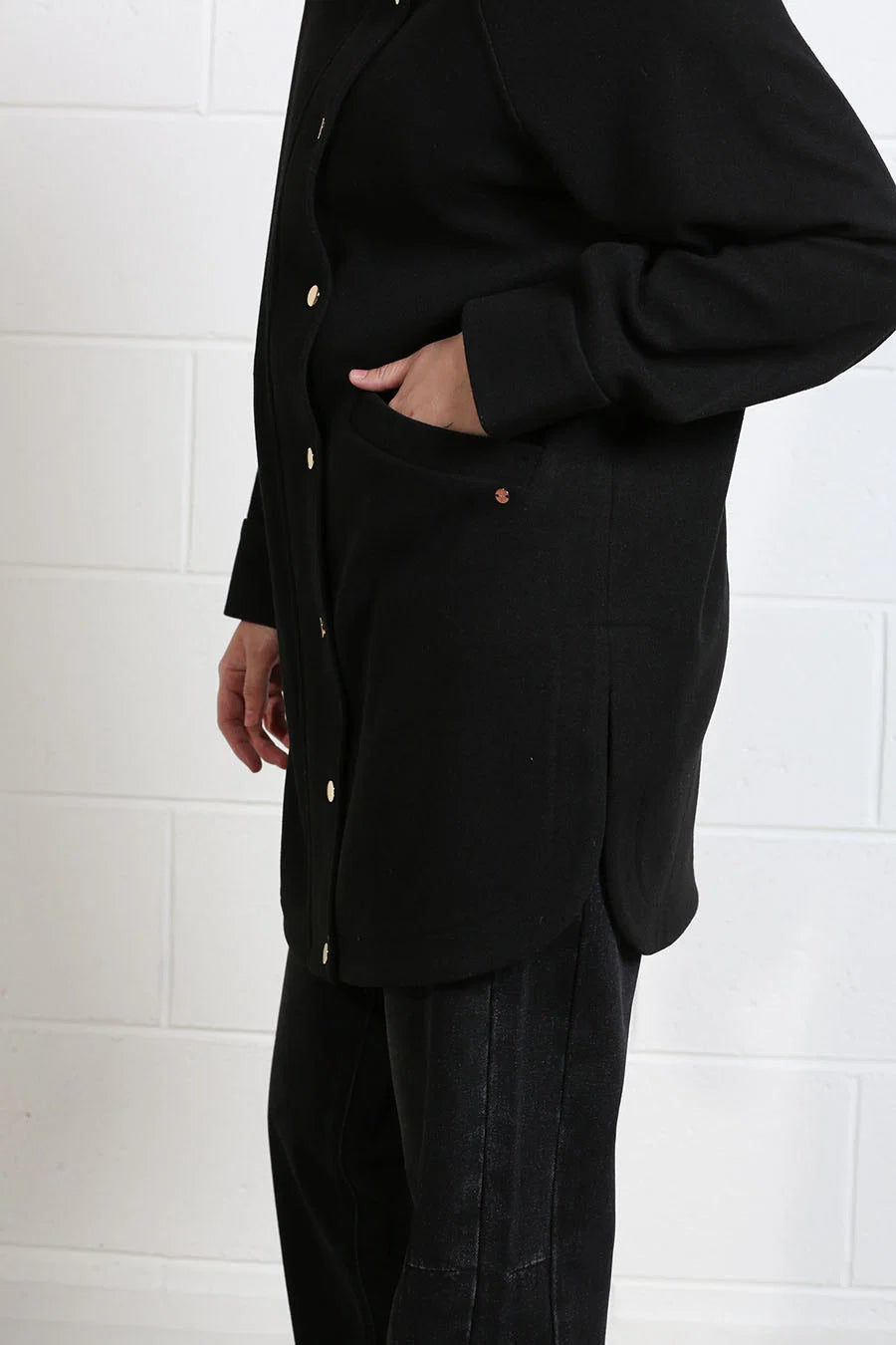 Joanna Coat Black