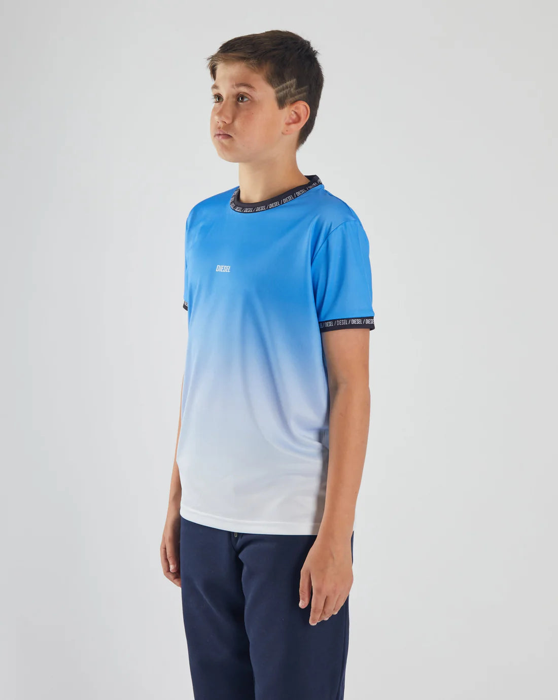 Leroy T-Shirt Blue/White Boys